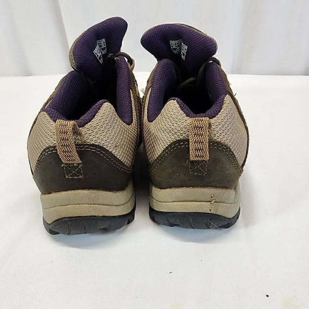 Keen Palisades Hiking Trail Shoes #52016-BOSG Brown & Tan Womens Size 6